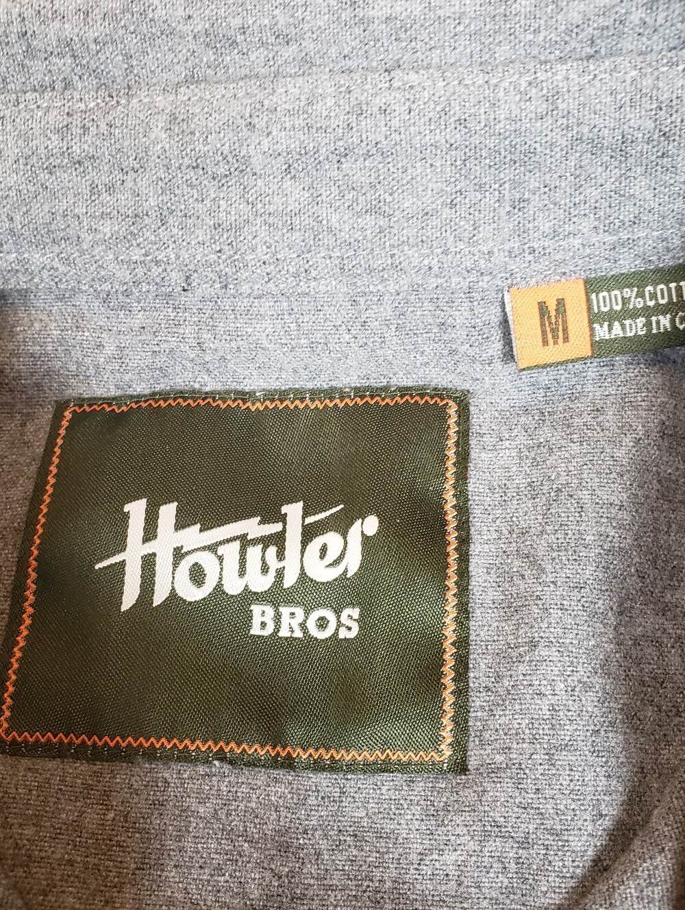 NWT Howler Men's Medium JHSP Gaucho Flannel Shirt Jackson Hole Ski Patrol Snow - Picture 5 of 13